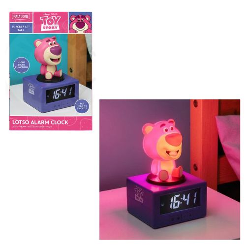 PALADONE – TOY STORY – LOTSO Alarm Clock cm (In box xcm)…x6…x12